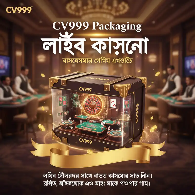 CV999 Packaging লাইভ ক্যাসিনো ডিলার